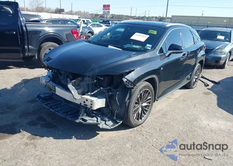 2020 Lexus Rx 350 F Sport Performance z USA, uszkodzony, nr VIN 2T2YZMDA1LC239436
